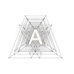 A, 3d, typography, alphabet, font, word, capital letter, meaning, designation, Helvetica, modern, no background