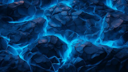 Blue abstract lava tone texture background
