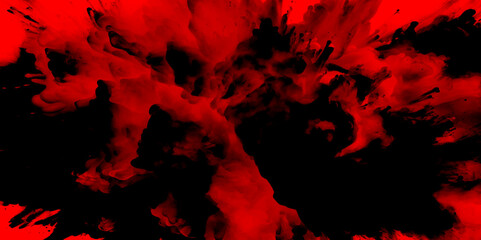 Dark Red horror scary background. grunge horror texture concrete. Red granite. Red granite background. Old vintage retro red background texture. Abstract Watercolor red grunge background painting.	