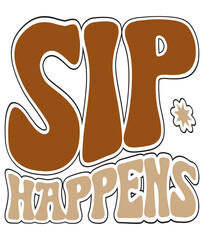 Retro, Coffee  Craft Design. T-shirt Design. Illustration