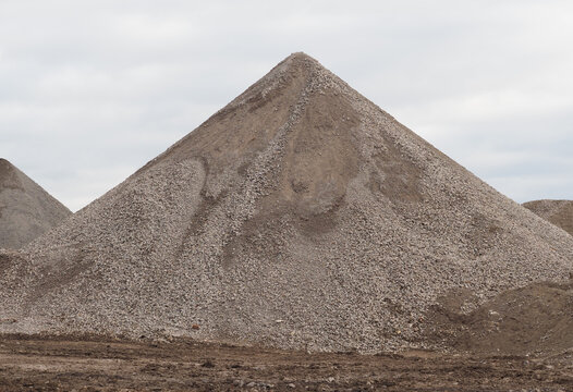  Halde auf einer Baustelle