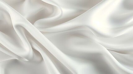 Obraz premium white silk background