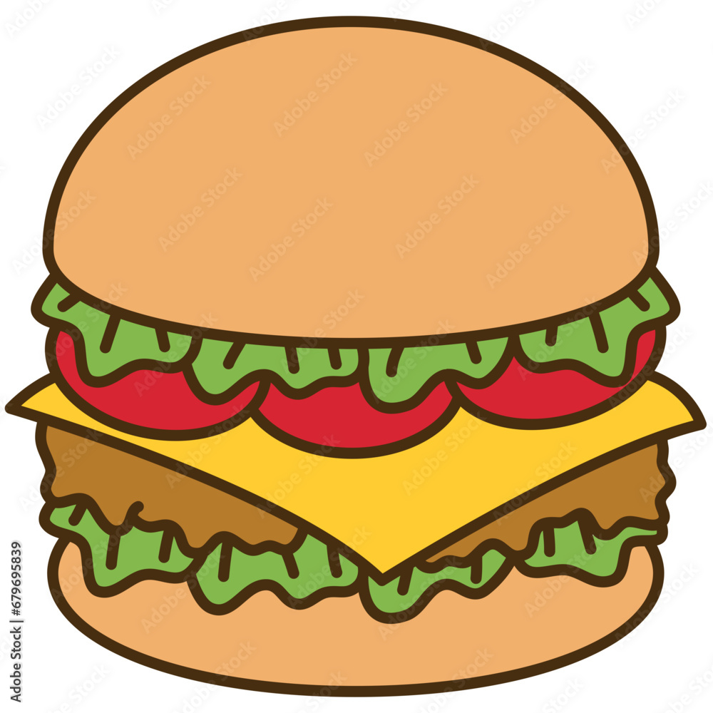 Poster hamburger