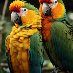 Fototapeta premium Parrots
