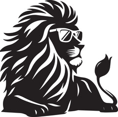 Lion Silhouettes EPS Lion Vector Lion Clipart