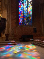 stained glass window