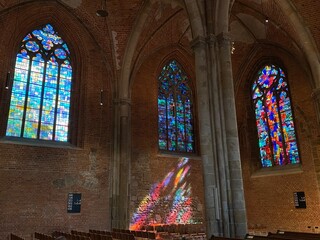 stained glass window