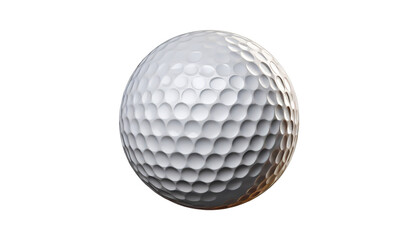 Golf Ball with Transparent Background
