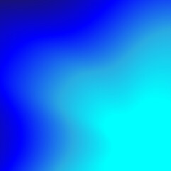 Vector abstract monochromatic blue background