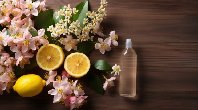 Spring Cleaning Concept Supplies On Wooden, HD, Background Wallpaper, Desktop Wallpaper