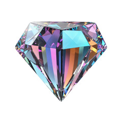 3d holographic shape, reflective glass dispersion