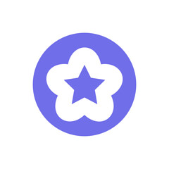 Obraz premium star logo