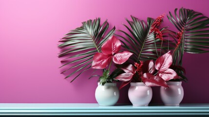 Palm Springs Matt Violet Color Grading, HD, Background Wallpaper, Desktop Wallpaper