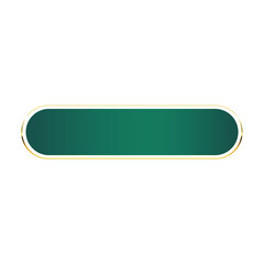 green banner gold frame