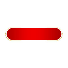 red banner gold frame