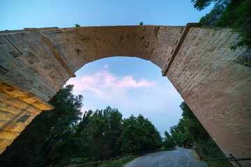 Ponte di Augusto, Roman bridge at Narni, Umbria, Italy