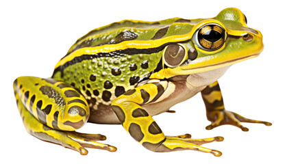Obraz premium Green frog isolated.