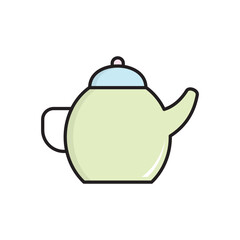 Tea Pot Icon vector design templates simple and modern