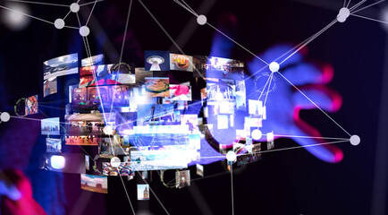 streaming data picture video material