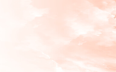 Pastel pink sky with cloud background vector illustration.