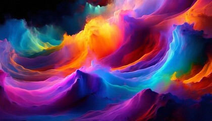 Fototapeta na wymiar Abstract vibrant colorful background texture
