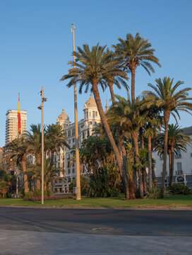 Casa Carbonell building in the city center of Alicante Spain