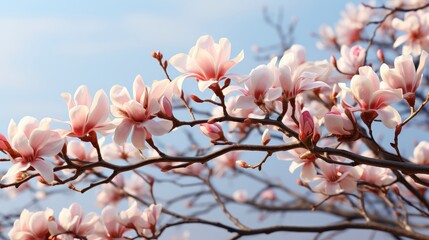 Magnolia Flower Spring Branch, HD, Background Wallpaper, Desktop Wallpaper