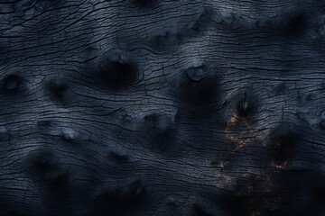 High angle view of captivating burnt wood texture background for creative text placement - Powered by Adobe