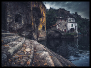 Ancient village on Lake Como