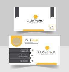 Visiting Card template. Business Card for Company .Corporate business Card