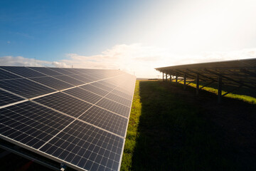 Solar panel farm to produce clean energy in Spain