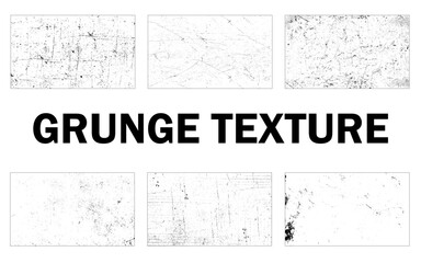 Vector grunge overlay. Hand drawn abstract texture set. Ink brush strokes mess. Design for poster, invitation, gift card, coupon, book cover. Banner. Retro vintage background collection