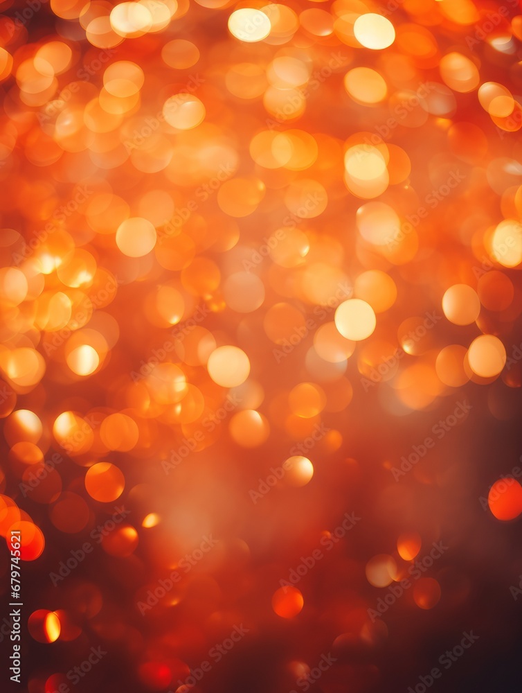 Poster red bokeh abstract light background vertical position. christmas background