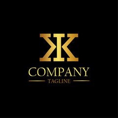 Brand logo design Golden Luxury