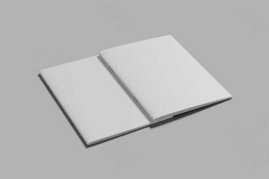 BLANK A4 CATALOG BROCHURE