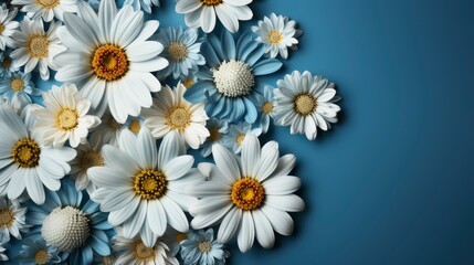 Floral Spring Natural Blue Background Fluffy, HD, Background Wallpaper, Desktop Wallpaper