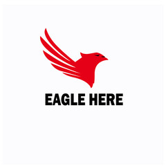 Fototapeta premium eagle logo here