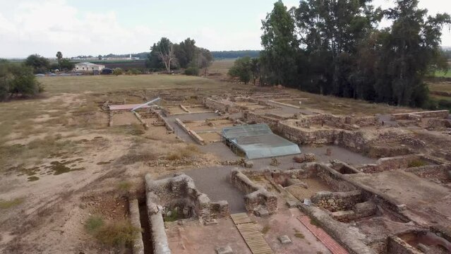 The Roman Villa of Torre Aguila located in Extremadura, Spain was found in 1984 after earthworks completed by a farmer