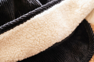 帽子についているボア