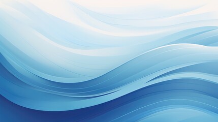 Abstract blue wave background, desktop wallpaper