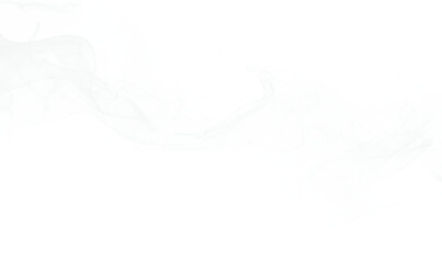 white smoke isolated on transparent png