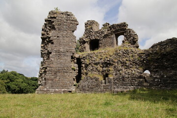 Ruins of Pendragon castle north Yorkshire