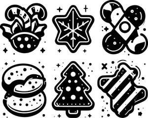 Christmas Cookies Vector 19