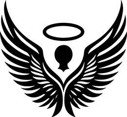 Angel Wings and Halo Icon 19