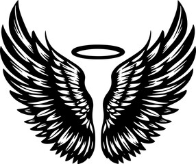 Angel Wings and Halo Icon 6