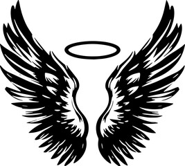 Angel Wings and Halo Icon 4