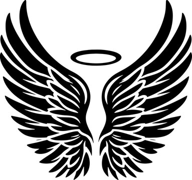 Angel Wings and Halo Icon 12
