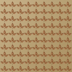 seamless pattern with leaf