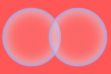red and white bubbles
