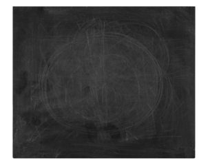 Blank, empty black chalkboard, blackboard texture